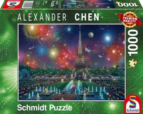 Puzzle 1000 Fireworks over the Eiffel Tower G3