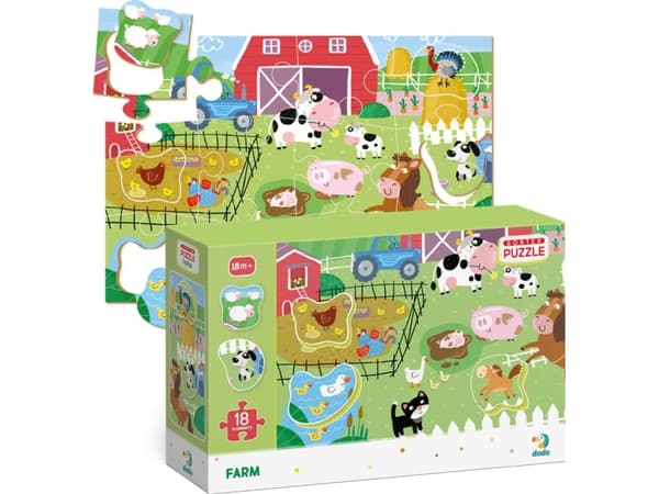 TM Toys Dodo Puzzle 18 Farm