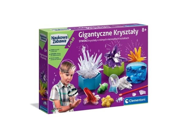 Clementoni 50106, Experimentsats, Minerologi, 8 År