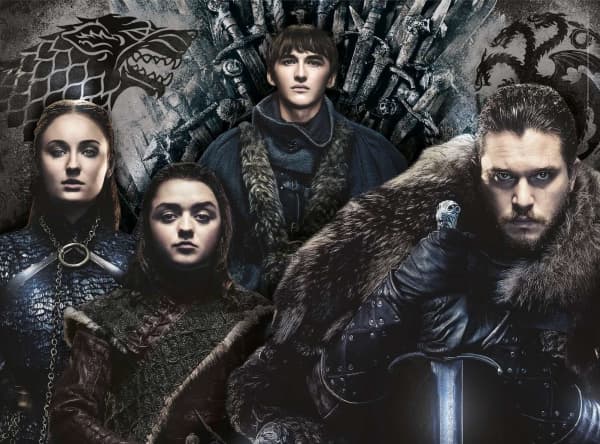 Clementoni Game of Thrones, 500 kpl, Televisio/Elokuvat, 10 vuosi/vuosia