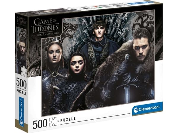 Clementoni Game of Thrones, 500 kpl, Televisio/Elokuvat, 10 vuosi/vuosia