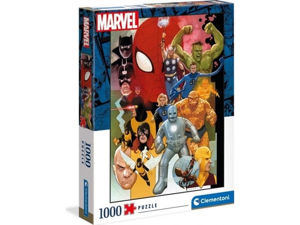 Clementoni Marvel 80, 1000 kpl, Televisio/Elokuvat, 10 vuosi/vuosia