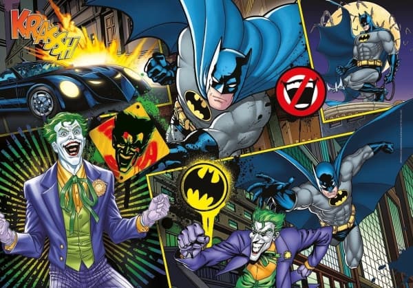 Clementoni Batman, 104 kpl, Televisio/Elokuvat, 6 vuosi/vuosia