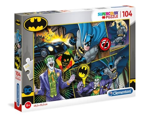 Clementoni Batman, 104 styck, TV/film, 6 År