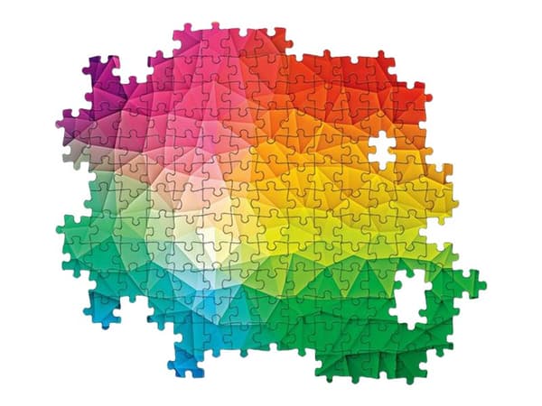Clementoni Clementoni Puzzle 1000el fargebom Mosaikk. Mosaikk 39597 univ.