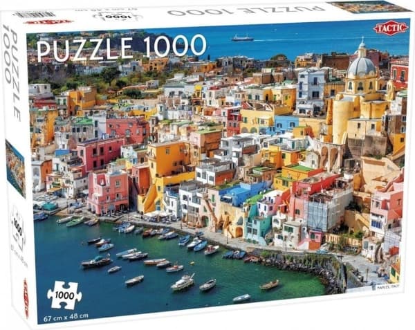 Tactic 58677, Pussel, 1000 styck, Stad, 9 År