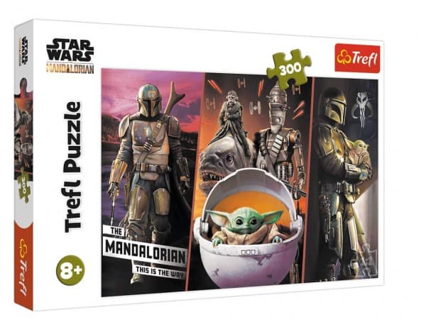 Puslespill Trefl Puslespill 300 biter Mysterious Baby Yoda. Star Wars The Mandalorian 23002 Trefl p8