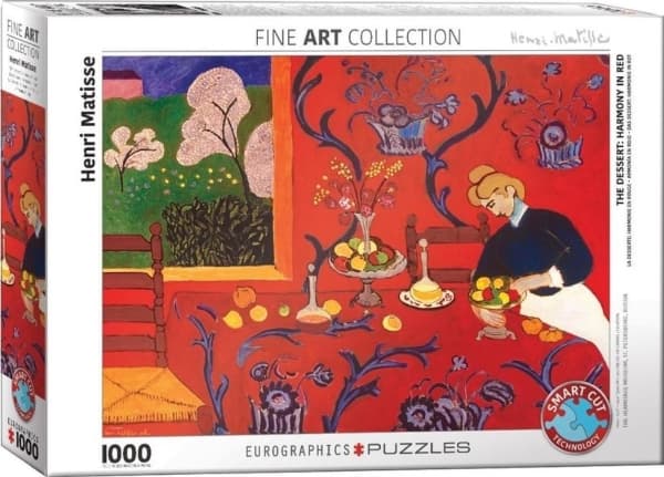 Eurographics Puzzle 1000 Harmony in red, Matisse