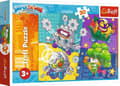 Miniatyrbilde 1 av 2: Trefl Puslespill 30 stykker Superheroes Super Zings