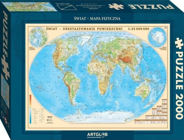 Artglob Puzzle 2000 - Fyysinen maailma