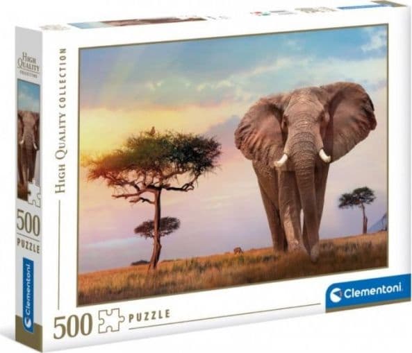 Clementoni African Sunset, 500 styck, Djur, 10 År
