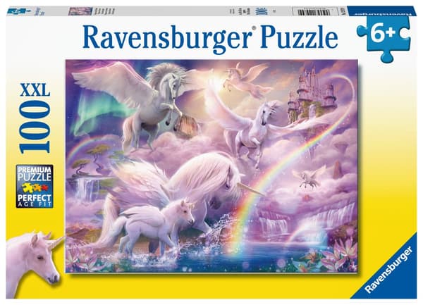 Enhörning Pegasus Pussel 100 bitar Ravensburger