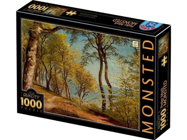 D-Toys Puzzle 1000 Peder Mork Monsted, Bjørker på kysten