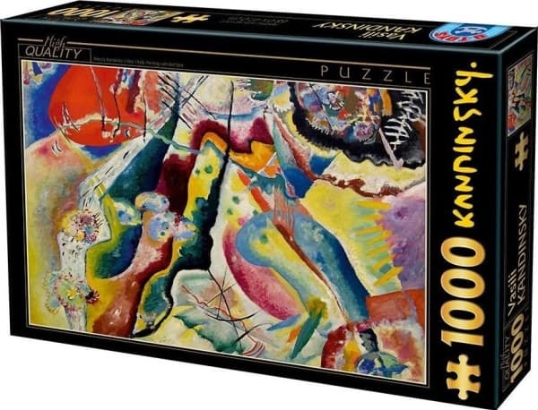 D-Toys Puzzle 1000 Kandinsky, Image with a red point