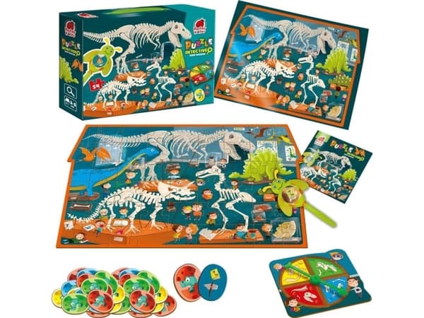 Roter Kafer Puzzle etsivä Dino museo RK1080-05