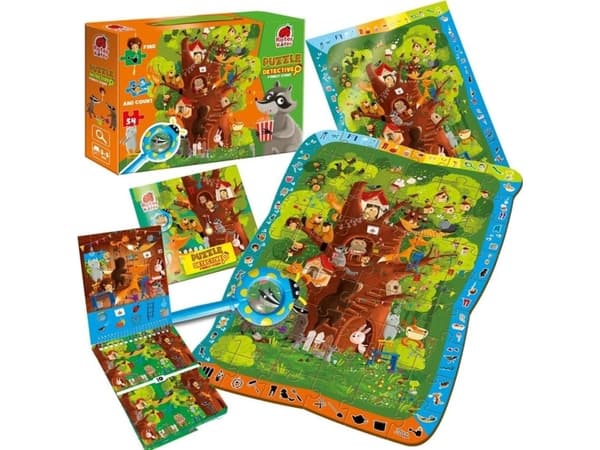 Roter Kafer Puzzle detective Forest story RK1080-04