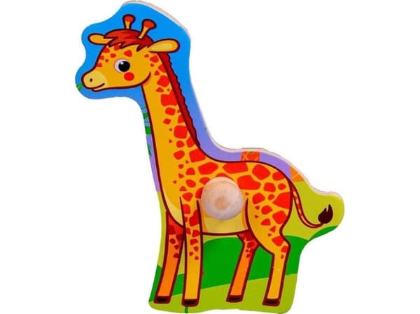 Smily Play Smily Play Trepuslespill ZOO Puslespill 4 stk