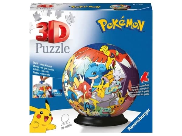 3D Puzzle-Ball Pokémon (72 pcs)