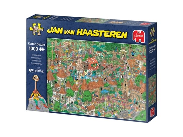 Jan van Haasteren Efteling, Sprookjesbos 1000 stukjes Puslespill 1000