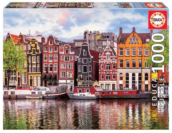 Educa Pussel 1000 bitar Dancing Hauses Amsterdam