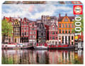 Miniatyrbild 2 av 2: Educa Pussel 1000 bitar Dancing Hauses Amsterdam