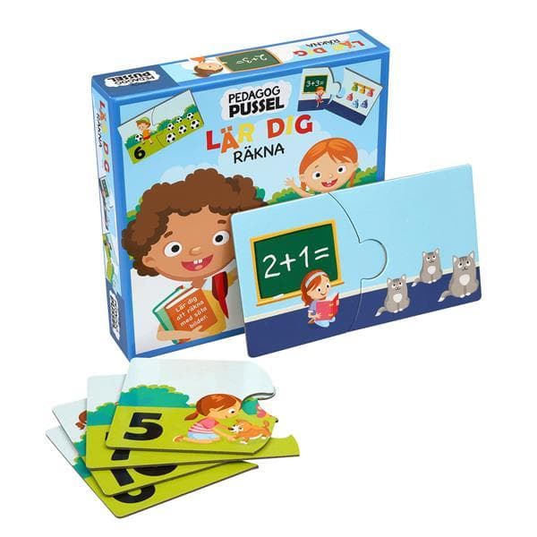 Pedagog Pussel Lär Dig Räkna (SE)