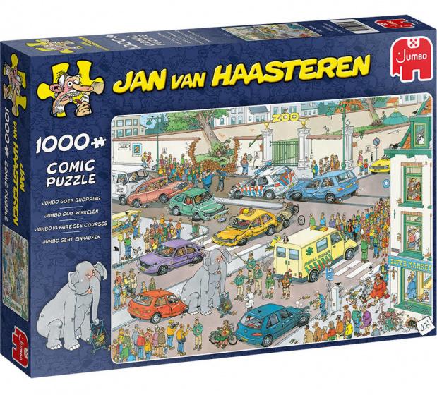 pussel Jan van Haasteren Jumbo Goes Shopping 1000 st.