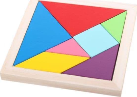 Askato trepuslespill - Tangram