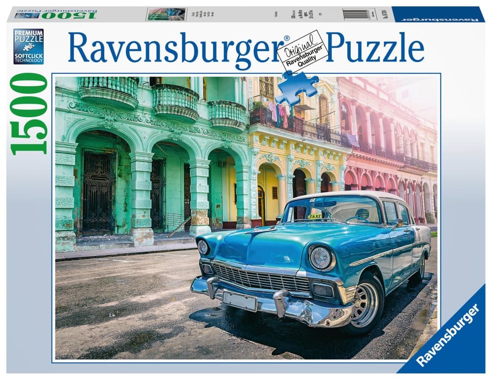 Cars of Cuba Pussel 1500 bitar Ravensburger