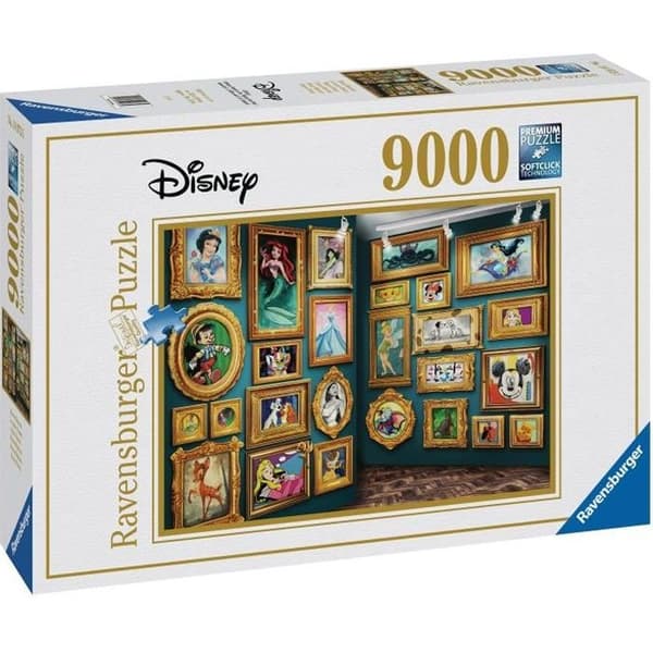 DISNEY Pussel 9000 bitar - Disneymuseet - Ravensburger - Pussel för vuxna - Från 14 år