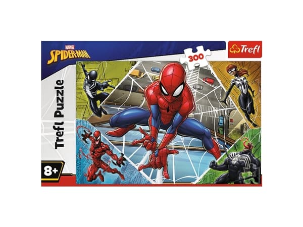 Trefl Brilliant Spiderman, 300 stykker, Tegneserier, 8 år