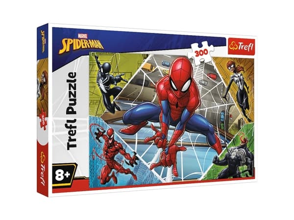Trefl Brilliant Spiderman, 300 stykker, Tegneserier, 8 år