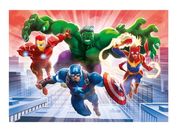 Clementoni Glowing Lights - Marvel Avengers - pussel - 104 delar
