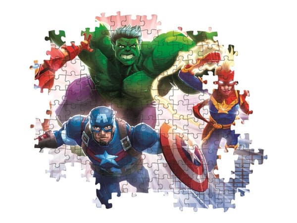 Clementoni Glowing Lights - Marvel Avengers - pussel - 104 delar