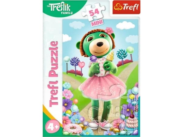 Trefl Puzzle 54 mini Den morsomme verdenen til Treflik 1 TREFL