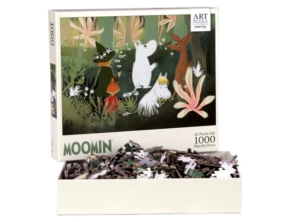 Moomin Art Puzzle Green 1