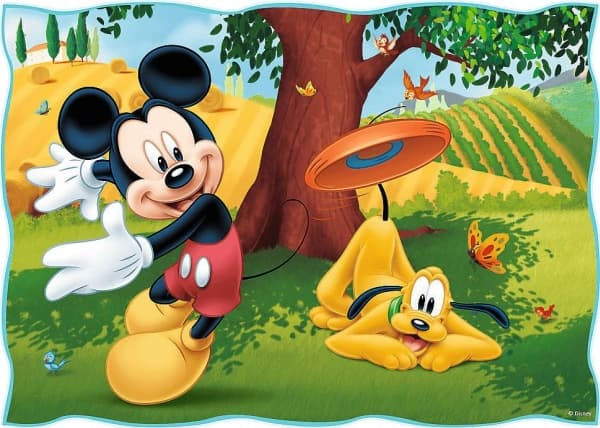 Trefl Puzzle 4in1 Mickey's Fun Day / Disney Standard Characters 34604 Trefl p8