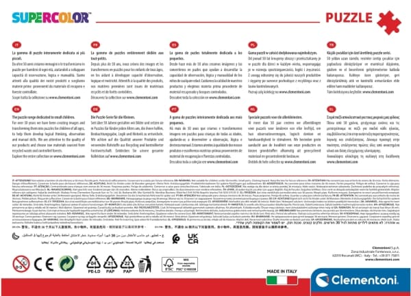 Clementoni PUZZLE 104EL CLM 27558 NOLI MONSTERS SAINT IN THE CUT