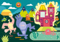 Pikkukuva 2 / 5: Clementoni PUZZLE 104EL CLM 27558 NOLI MONSTERS SAINT IN THE CUT