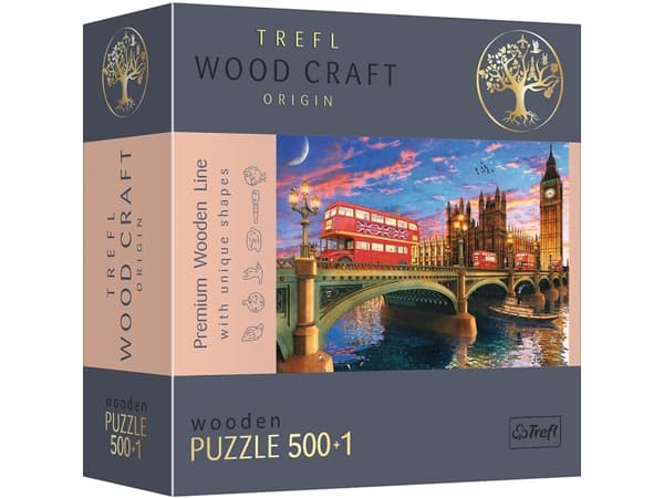 TREFL 500+1 det. trepuslespill &ldquo;London&rdquo;