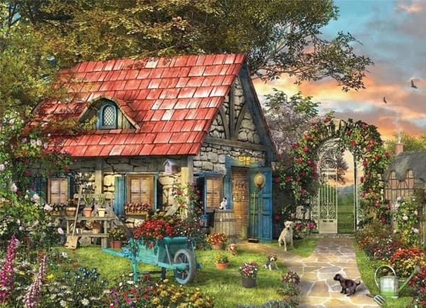 puzzle 500 the country shed 6500-0971