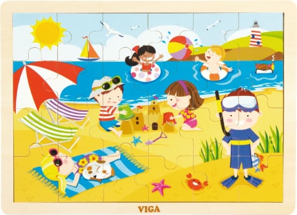 VIGA 51270 PUZZLE FOUR SEASONS OF THE YEAR-SUMMER (1844, Viga)