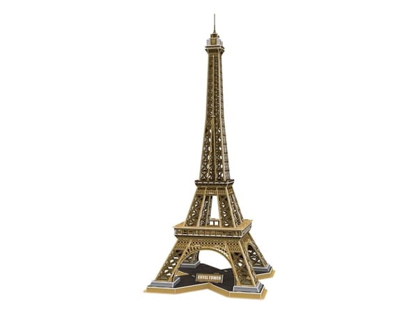 CubicFun Eiffel Tower, 80 styck, Byggnader