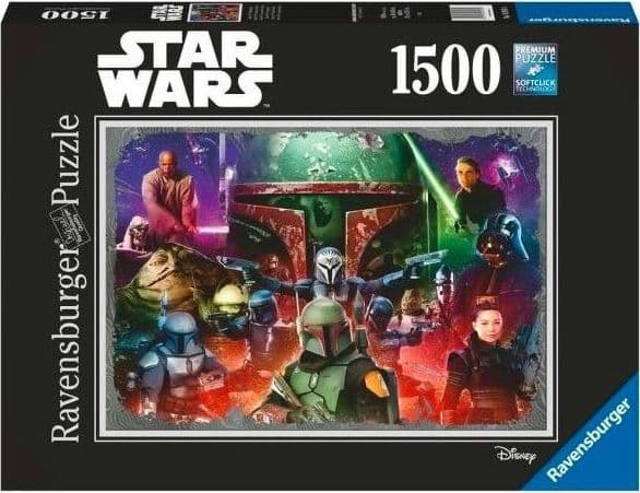 Ravensburger "2D" Dėlionė 1500 vnt. - Star Wars: Boba Fetas