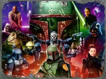 Ravensburger "2D" Dėlionė 1500 vnt. - Star Wars: Boba Fetas