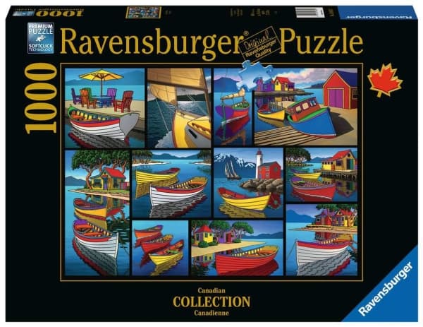 Ravensburger On the Water, 1000 stykker, Andre, 14 år