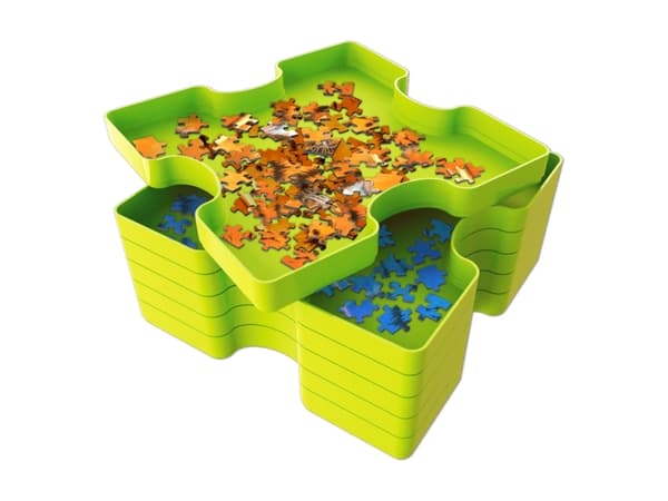 Trefl Puzzle Sorter, Sorteringsbricka för pussel, 10 År, Grön