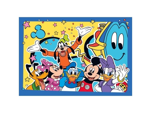Clementoni Supercolor Disney Mickey, 20 stykker, Tegneserier, 3 år