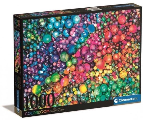 Clementoni Clementoni Puzzle 1000el color boom Marbles. Balls 39650