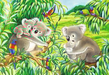 Ravensburger 07820, 24 stykker, Fauna, 4 år